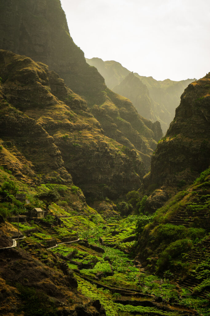 Photo de paysages sauvages au Cap Vert