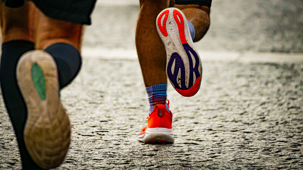 Photographie de chaussures de running