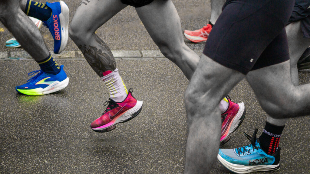 Photo de chaussures de running