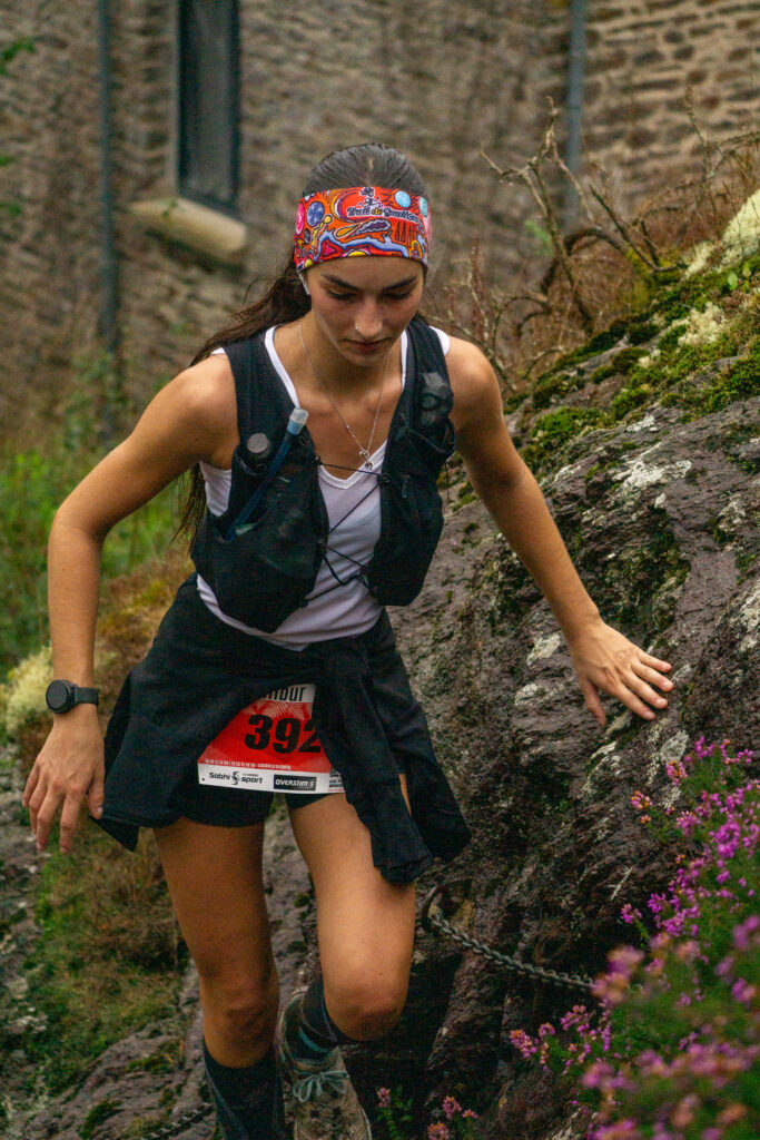 Clichés d'une traileuse en plein effort